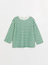 LC Waikiki Crew Neck Long Sleeve Striped Baby Boy T-shirt